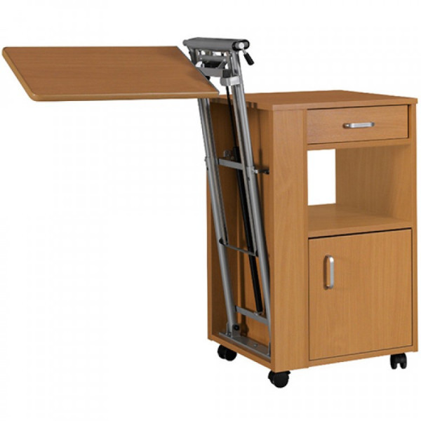 Прикроватная тумба с выдвижной поворотной столешницей Rubens 2