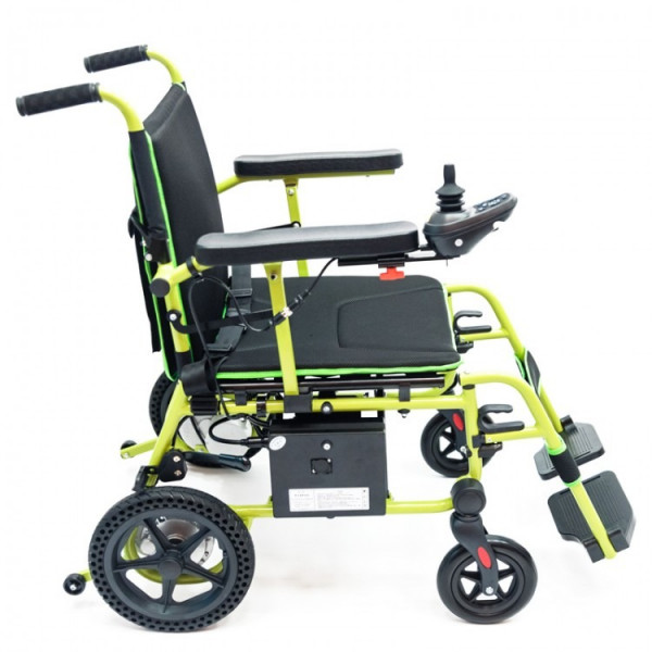 Суперлегкая электроколяска MET Compact 15 с пультом ДУ для сопровождающих лиц 20005-2
