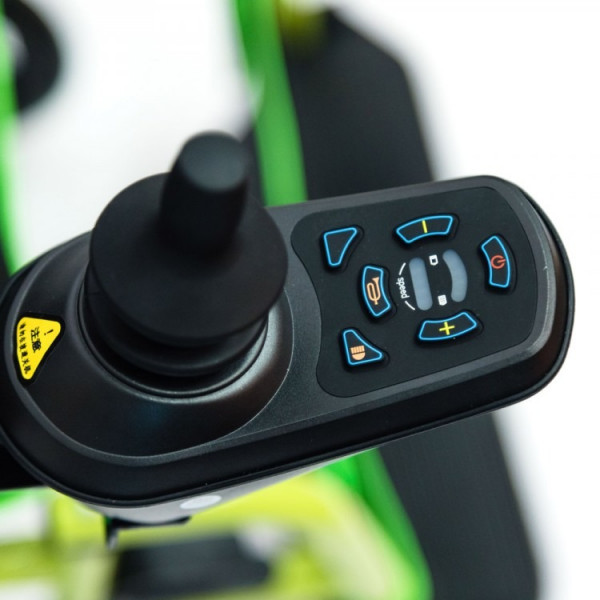 Суперлегкая электроколяска MET Compact 15 с пультом ДУ для сопровождающих лиц 20005-5