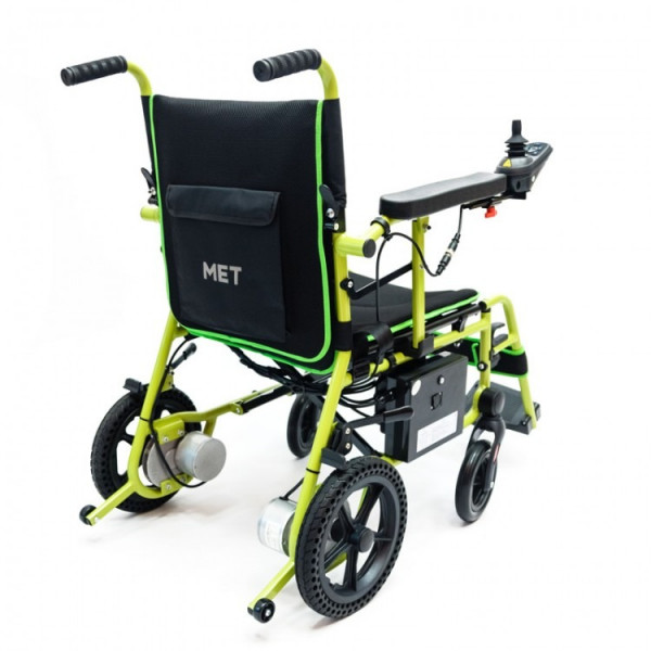 Суперлегкая электроколяска MET Compact 15 с пультом ДУ для сопровождающих лиц 20005-8