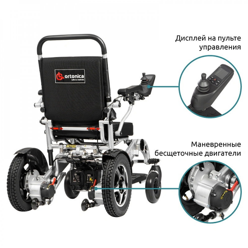 Электрическая коляска Ortonica Pulse 640 малогабаритная-2