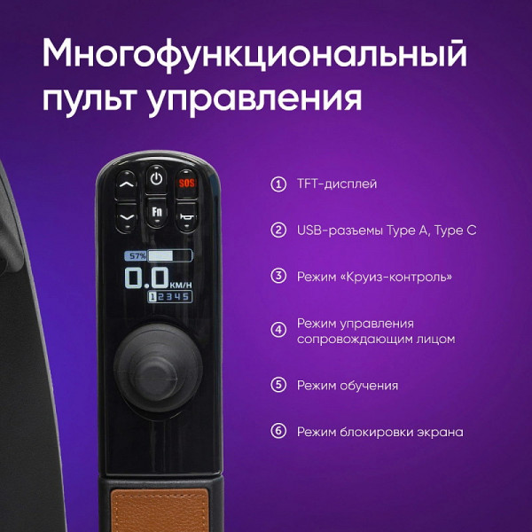 Инвалидная электрическая коляска Ortonica Pulse 690-8