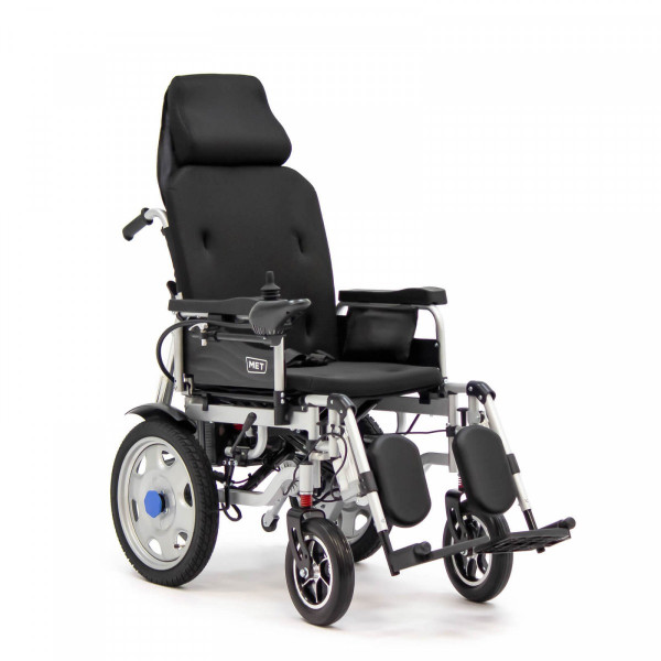 Кресло-коляска MET COMFORT AUTO с функцией регулировки спинки до горизонтального положения 20700