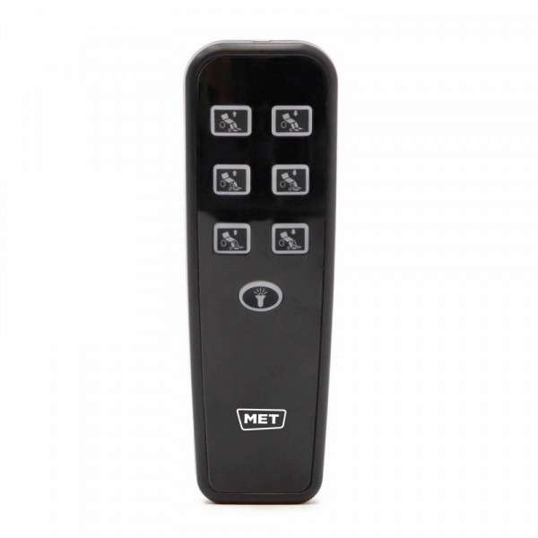 Кресло-коляска MET COMFORT AUTO с функцией регулировки спинки до горизонтального положения 20700-12