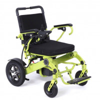 Мощное кресло-коляска MET COMPACT 35 green складная