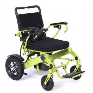 Мощное кресло-коляска MET COMPACT 35 green складная