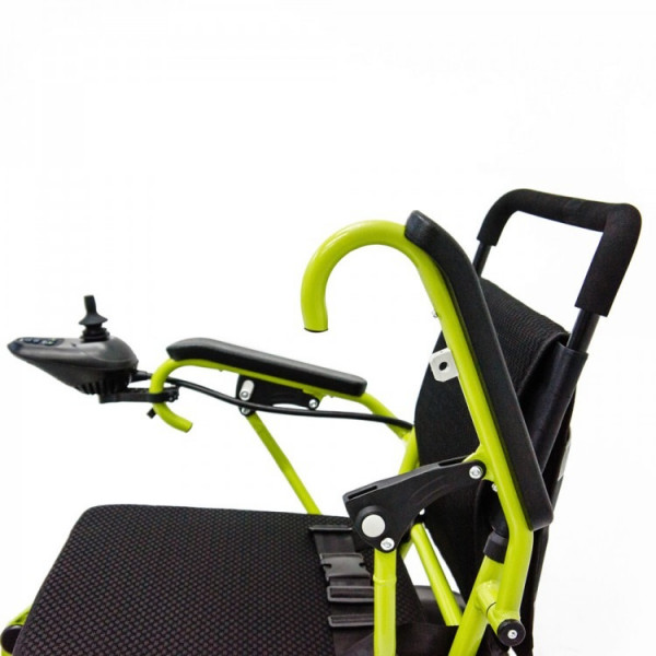 Кресло-коляска с электроприводом MET COMPACT 35 green (МЕТ КОМПАКТ 35)-7