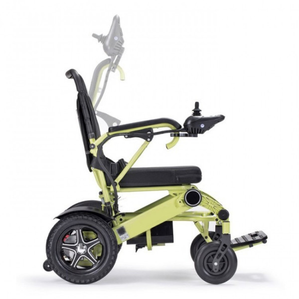 Кресло-коляска с электроприводом MET COMPACT 35 green (МЕТ КОМПАКТ 35)-9