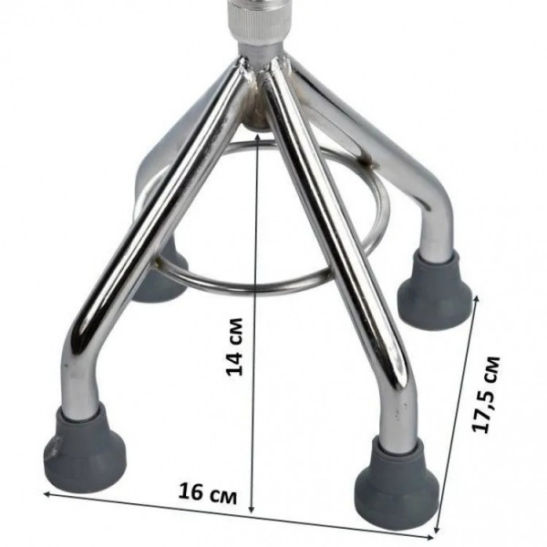 Трость C Pyramid на четырех ножках (73-96 см)-3