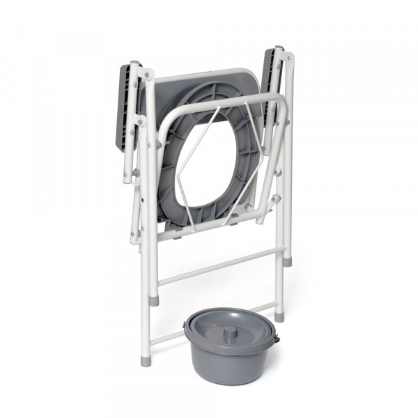 Кресло-туалет Barry WC600w складное, усиленное, широкое-3
