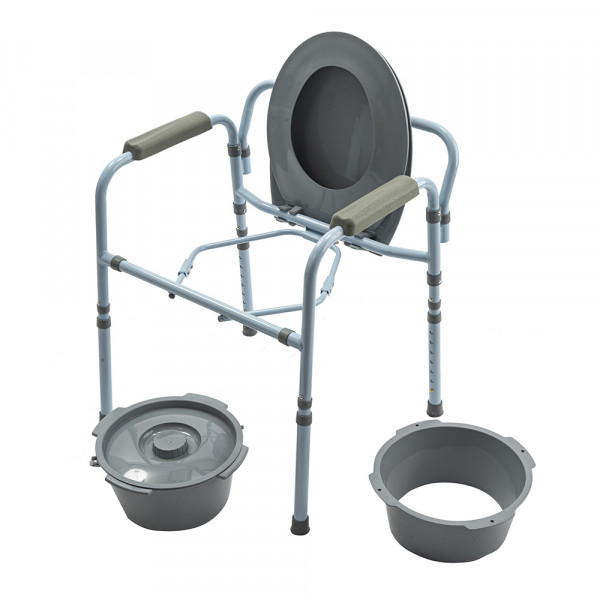 Кресло-туалет 10590 складное, регулируемое по высоте-3
