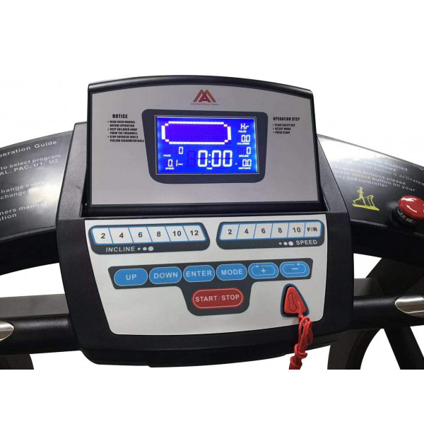 Беговая дорожка AMF 8643E с поручнями-4